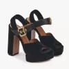 Aria platform sandal
