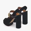 Aria platform sandal