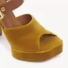 Aria platform sandal