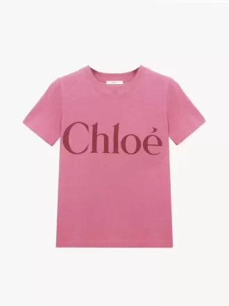 Baby fit logo T-shirt in cotton jersey