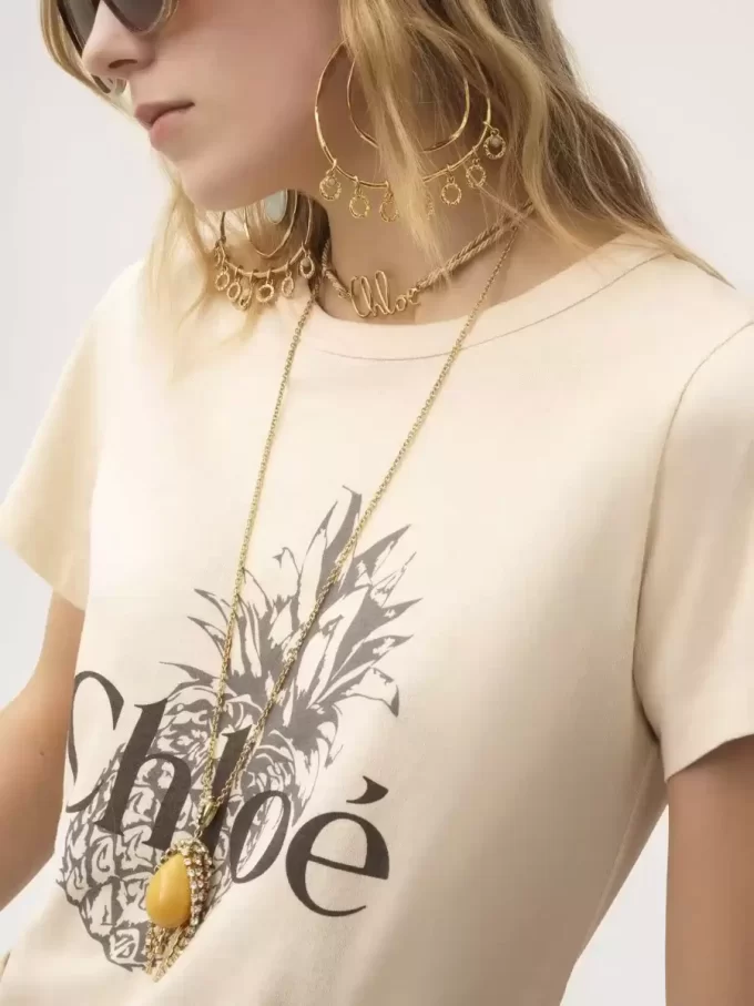 Baby fit logo T-shirt in cotton jersey