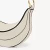 Banana cross-body bag in grained leather