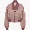 Bomber jacket in nylon