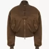 Bomber jacket in nylon