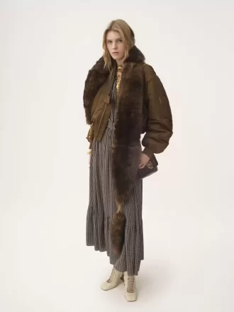 Bomber jacket in nylon