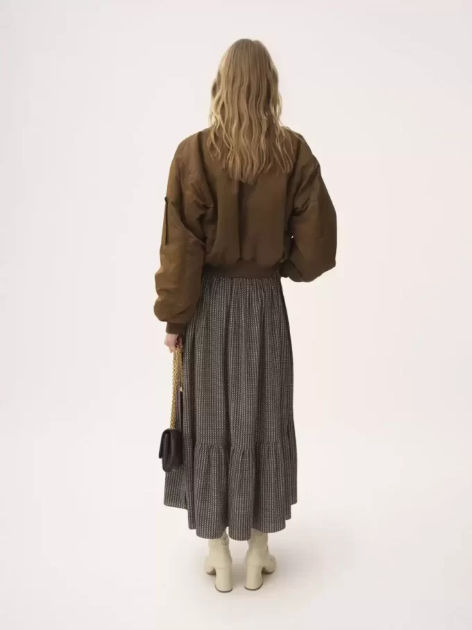 Bomber jacket in nylon