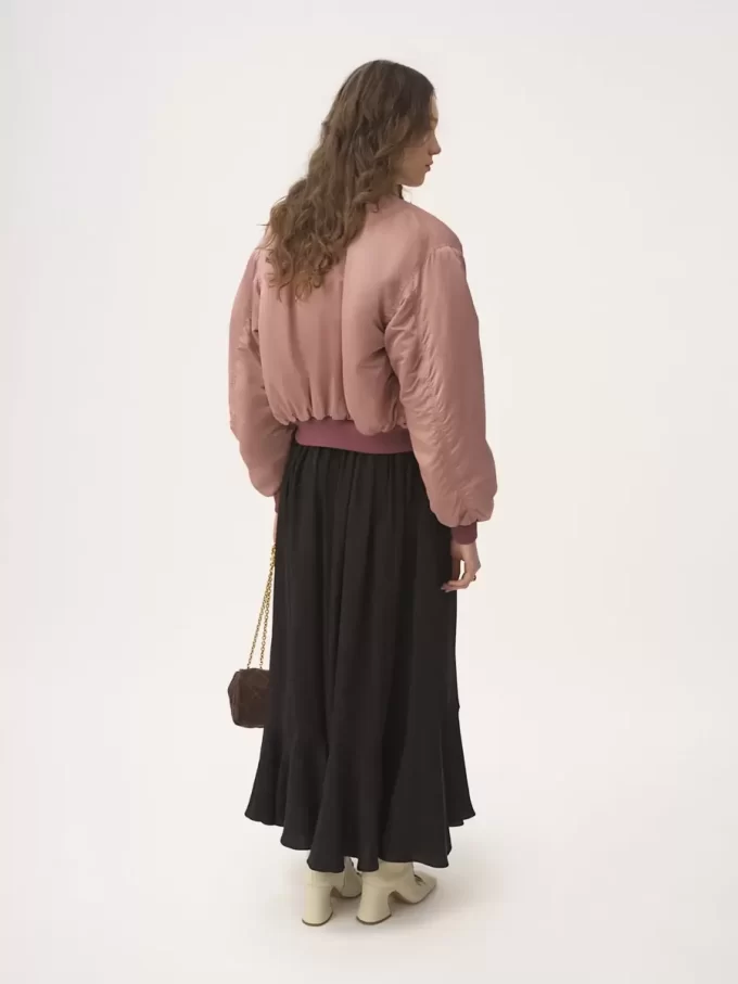 Bomber jacket in nylon