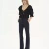 Boyish tailored pants in stretch wool