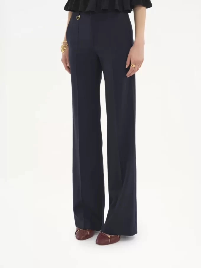 Boyish tailored pants in stretch wool