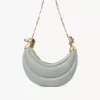 Chain Horse shoulder bag in grained leather