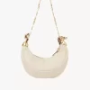 Chain Horse shoulder bag in grained leather
