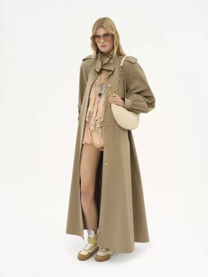 Chain Horse shoulder bag in grained leather