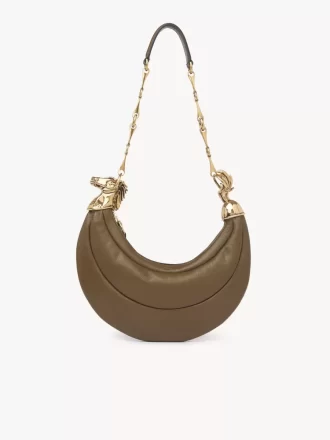 Chain Horse shoulder bag in soft leather