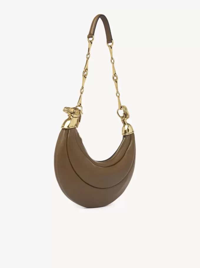 Chain Horse shoulder bag in soft leather