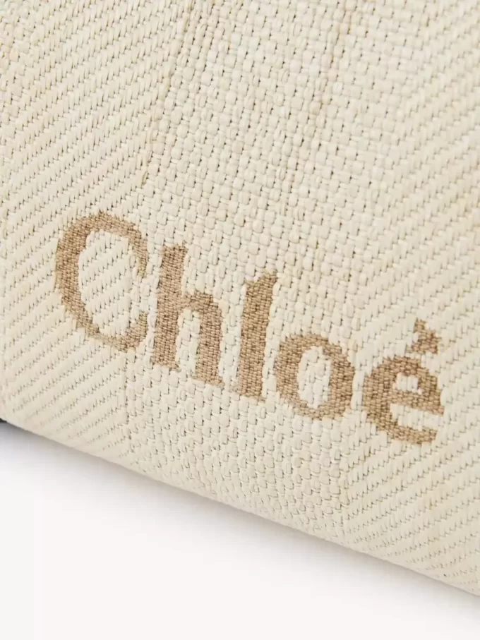 Chloé Carry shoulder bag in raffia