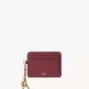 Chloé Charms card holder in grained leather