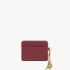 Chloé Charms card holder in grained leather