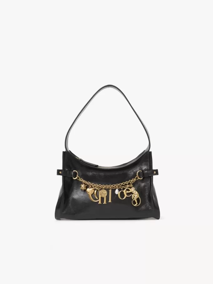 Chloé Charms hobo bag in shiny leather