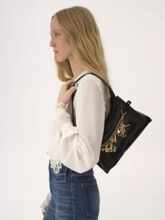 Chloé Charms hobo bag in shiny leather