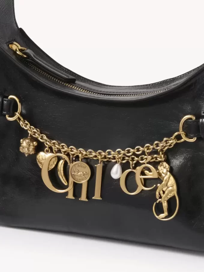 Chloé Charms hobo bag in shiny leather
