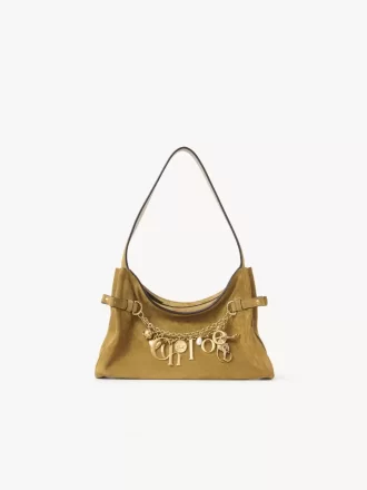 Chloé Charms hobo bag in suede leather