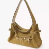 Chloé Charms hobo bag in suede leather