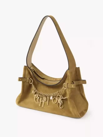 Chloé Charms hobo bag in suede leather