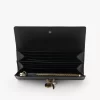 Chloé Charms long wallet with flap in grained leather