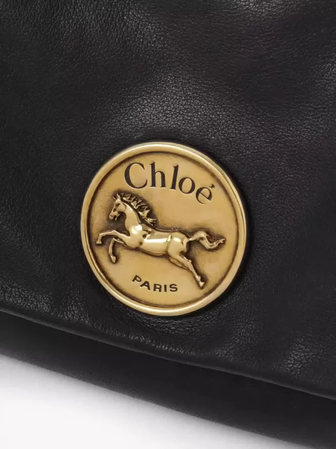 Chloé Heritage shoulder bag in grained leather