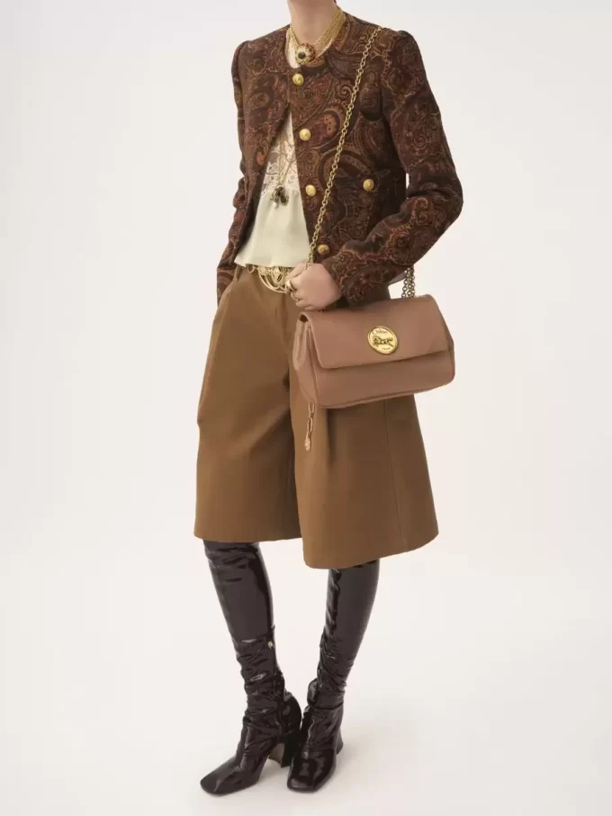 Chloé Heritage shoulder bag in grained leather