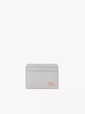 Chloé Iconic card holder in grained leather
