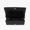 Chloé Iconic flap wallet on chain in shiny leather