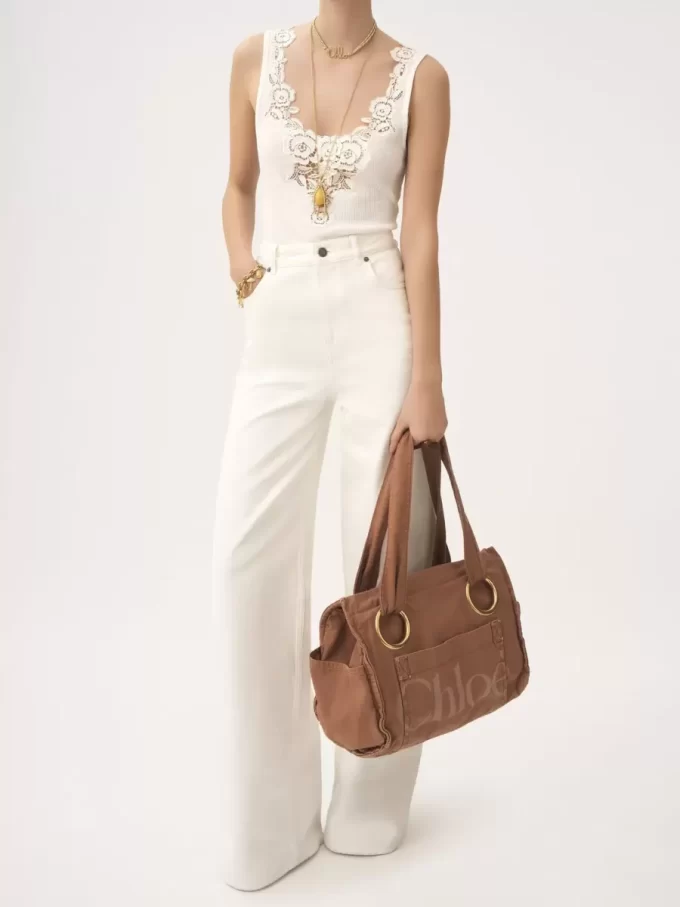 Chloé Plage tote bag in cotton