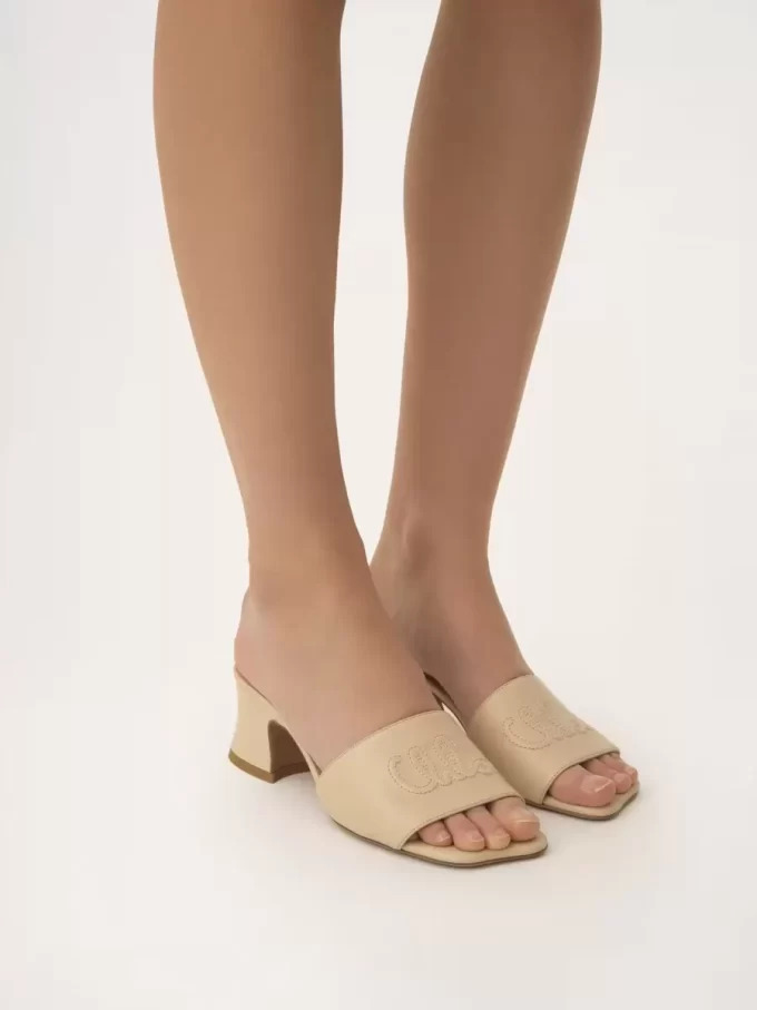 Chloé Soleil heeled mule