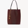 Chloé Spin tote bag in grained & suede leather