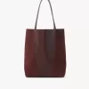 Chloé Spin tote bag in grained & suede leather
