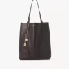 Chloé Spin tote bag in grained leather