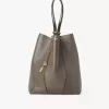 Chloé Spin tote bag in grained leather