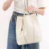 Chloé Spin tote bag in grained leather