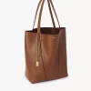 Chloé Spin tote bag in grained leather