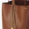Chloé Spin tote bag in grained leather