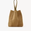 Chloé Spin tote bag in suede leather