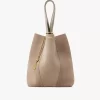 Chloé Spin tote bag in suede leather