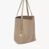 Chloé Spin tote bag in suede leather