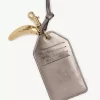 Chloé Symbols Banana tag in metallized leather