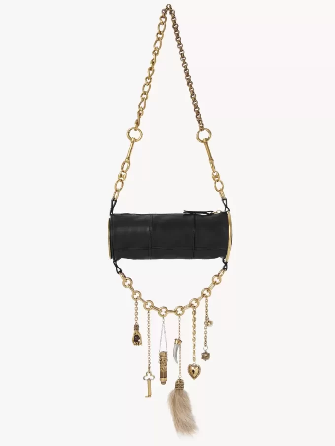Château Treasures shoulder bag in grained leather