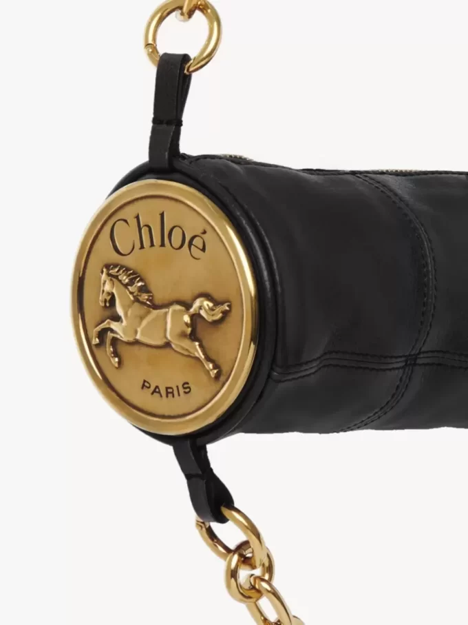 Château Treasures shoulder bag in grained leather