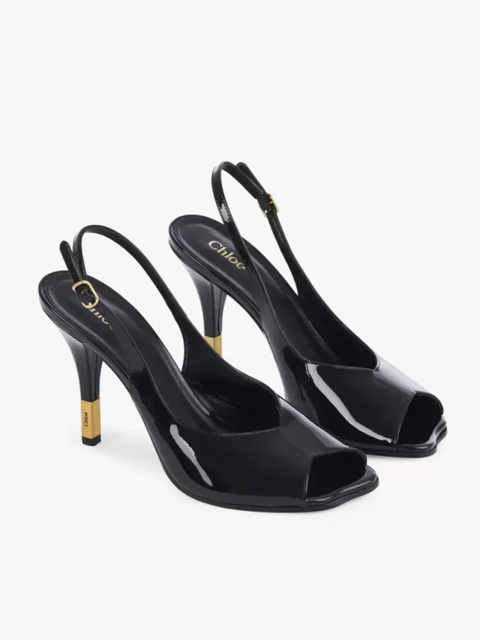 Heeled Flower Sandal