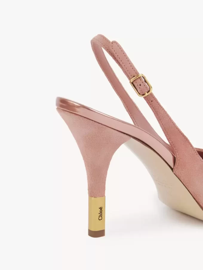 Heeled Flower Sandal