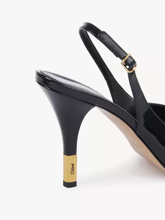 Heeled Flower Sandal